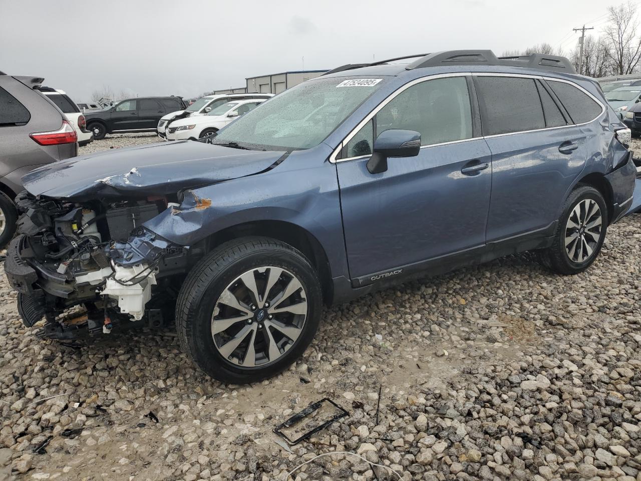 2017 Subaru Outback 2.5I Limited продається в Wayland, MI - All Over