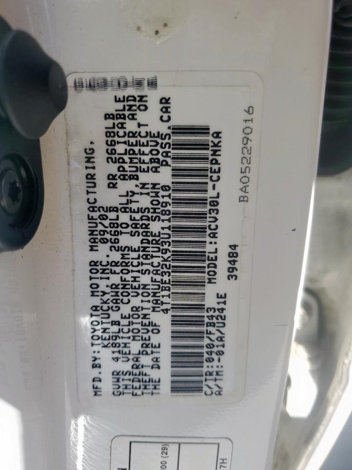 2003 Toyota Camry - Image 12