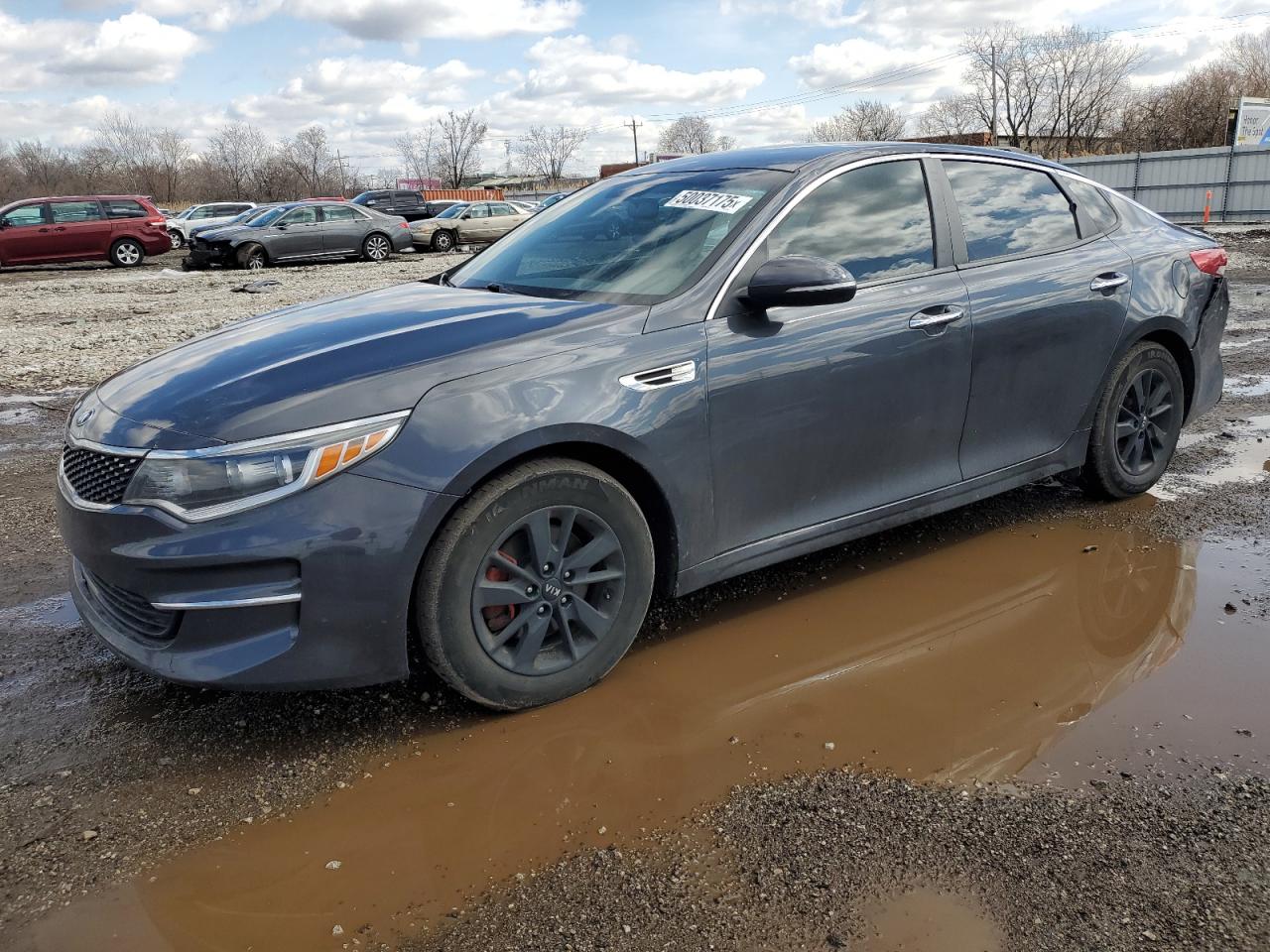 2018 Kia Optima Lx VIN: KNAGT4L36J5217153 Lot: 50037175