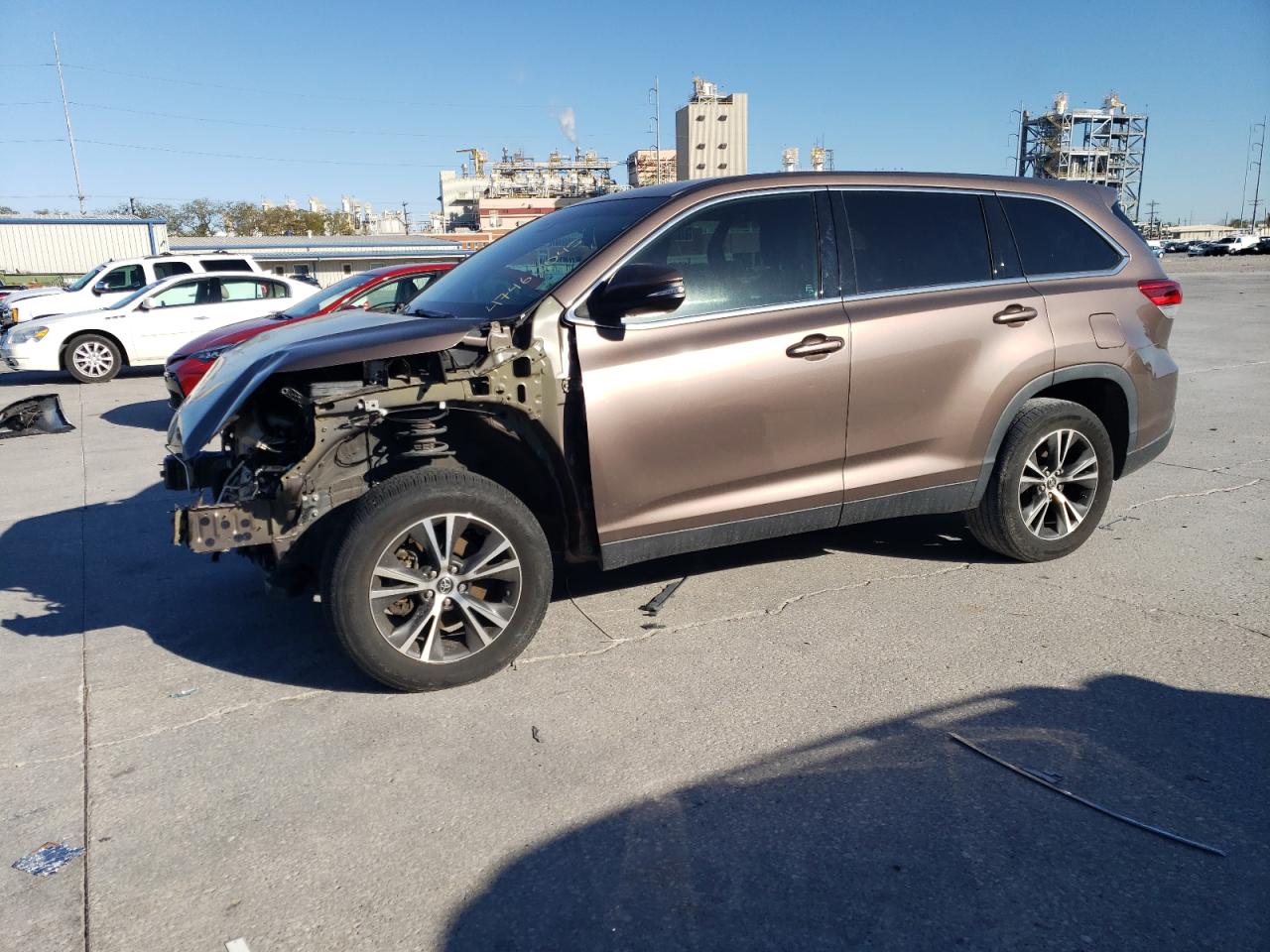 5TDZARFH0KS058048 TOYOTA HIGHLANDER 2019