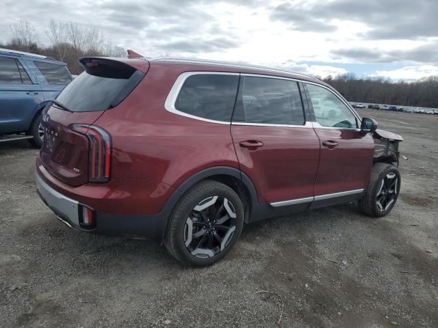  KIA TELLURIDE 2024 Красный