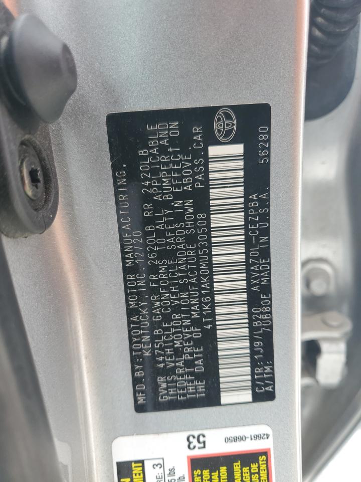 2021 Toyota Camry - Image 13