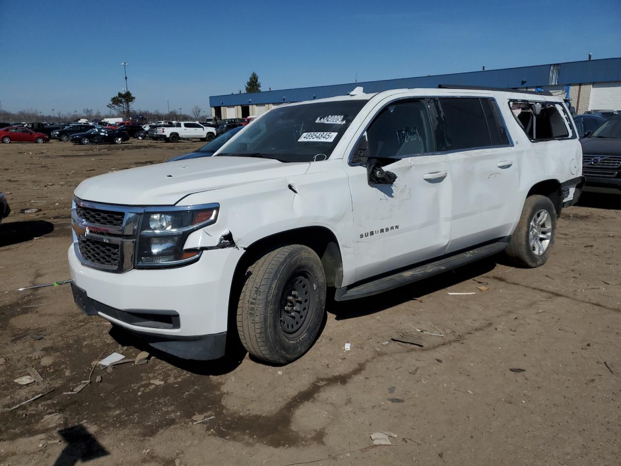 2018 Chevrolet Suburban K1500 Lt იყიდება Woodhaven-ში, MI - Water/Flood