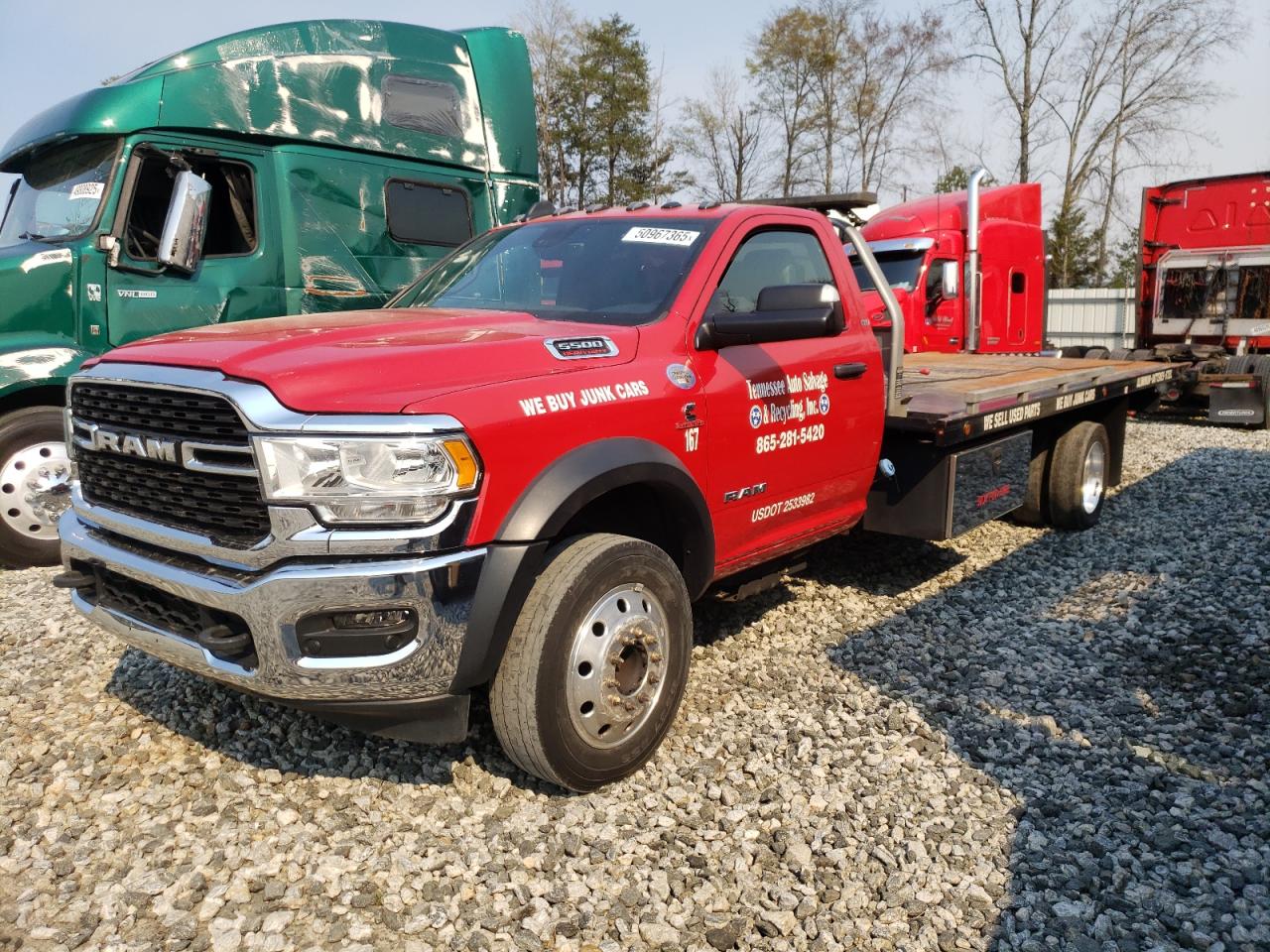 2022 Ram 5500 продається в Spartanburg, SC - Water/Flood