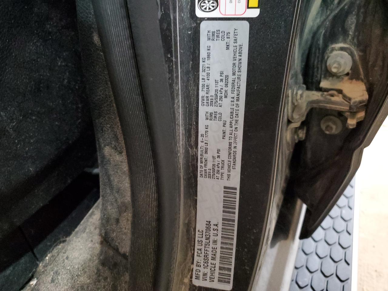 2020 RAM 1500 - Image 12