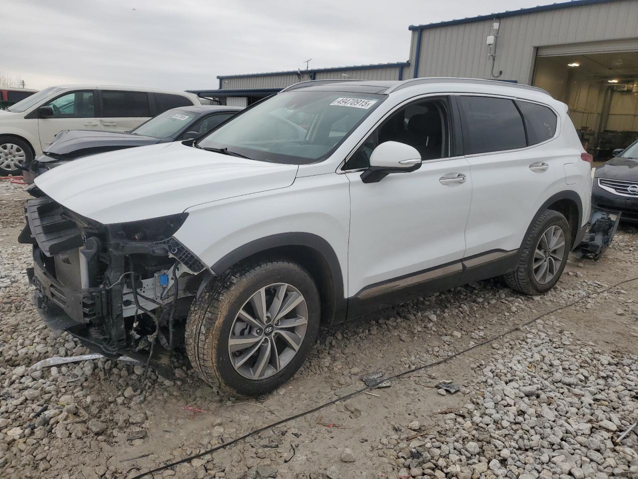 2020 Hyundai Santa Fe Limited للبيع في Wayland، MI - Front End