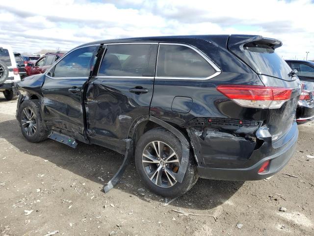  TOYOTA HIGHLANDER 2017 Czarny