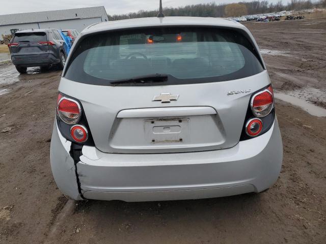  CHEVROLET SONIC 2013 Сріблястий
