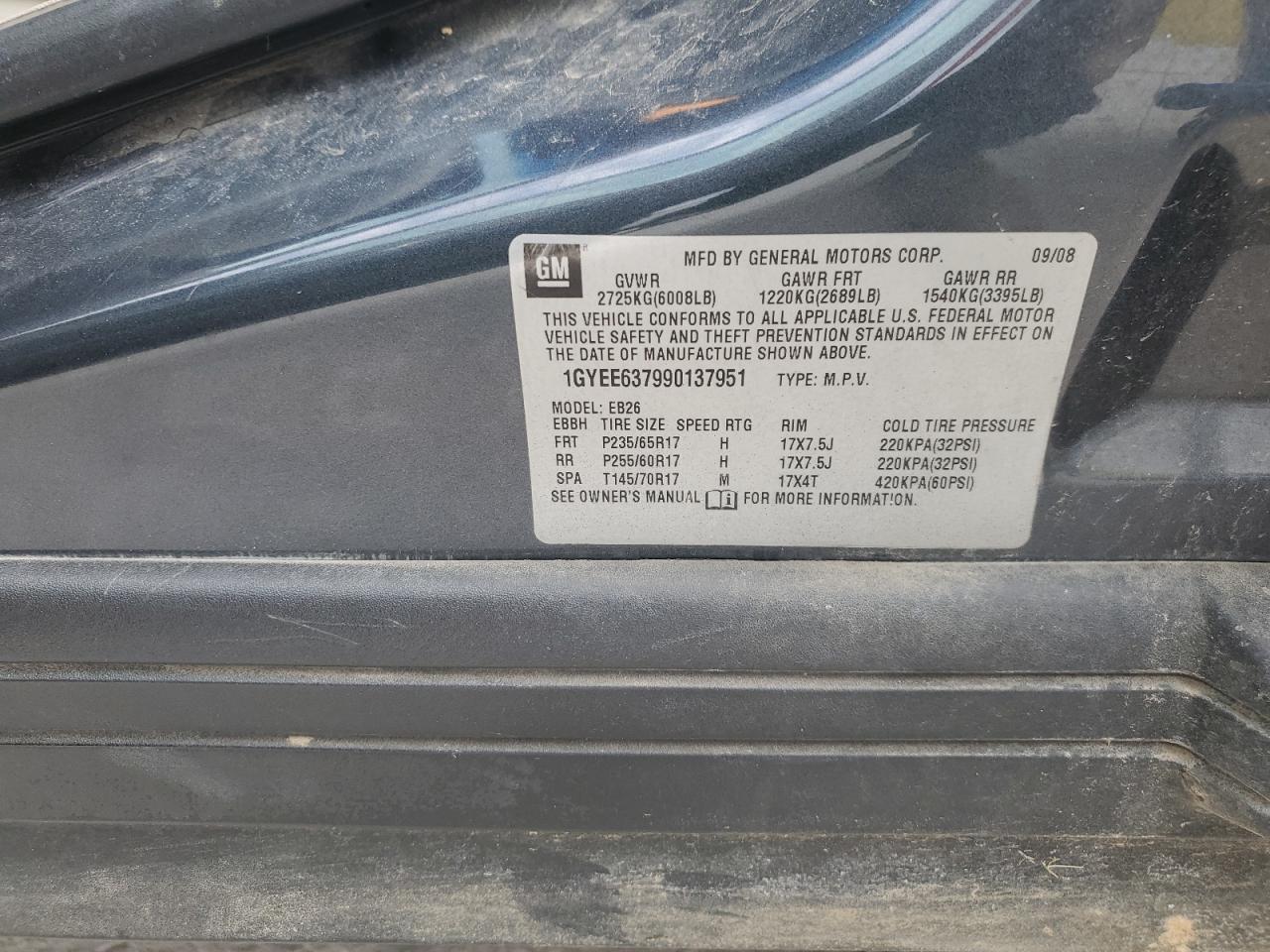 2009 Cadillac SRX - Image 13