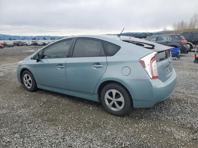  TOYOTA PRIUS 2013 Бирюзовый