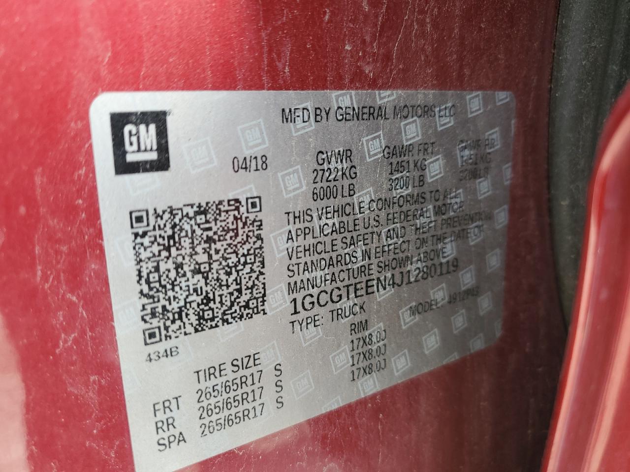 2018 Chevrolet Colorado - Image 13