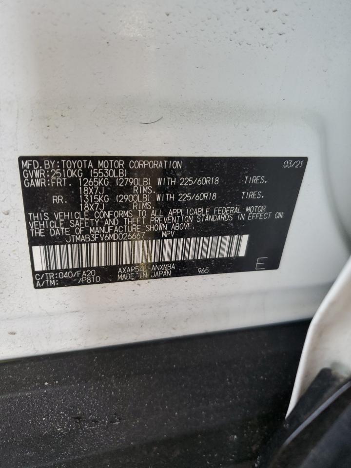 JTMAB3FV6MD026667 TOYOTA RAV4 2021