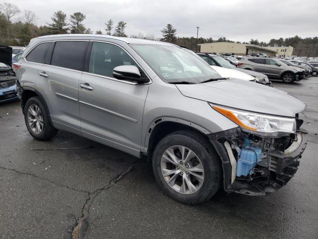  TOYOTA HIGHLANDER 2015 Srebrny
