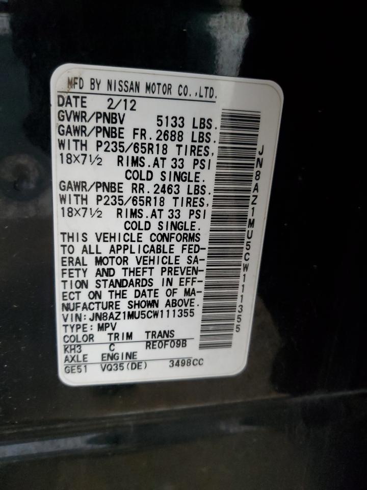 2012 Nissan Murano - Image 14