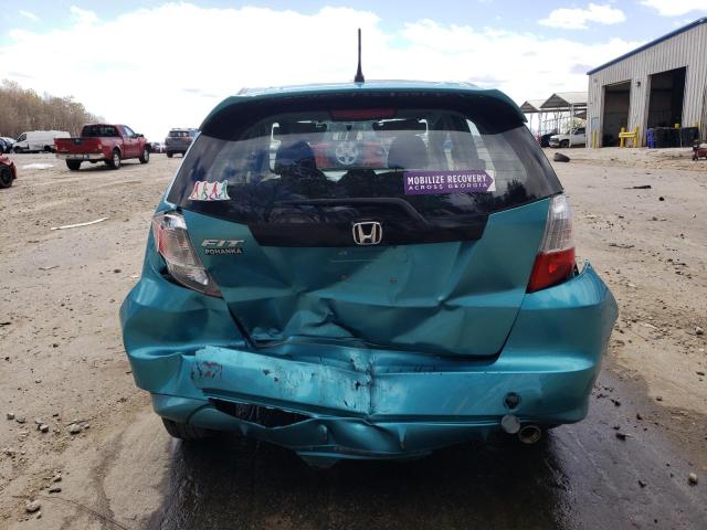  HONDA FIT 2013 Turquoise