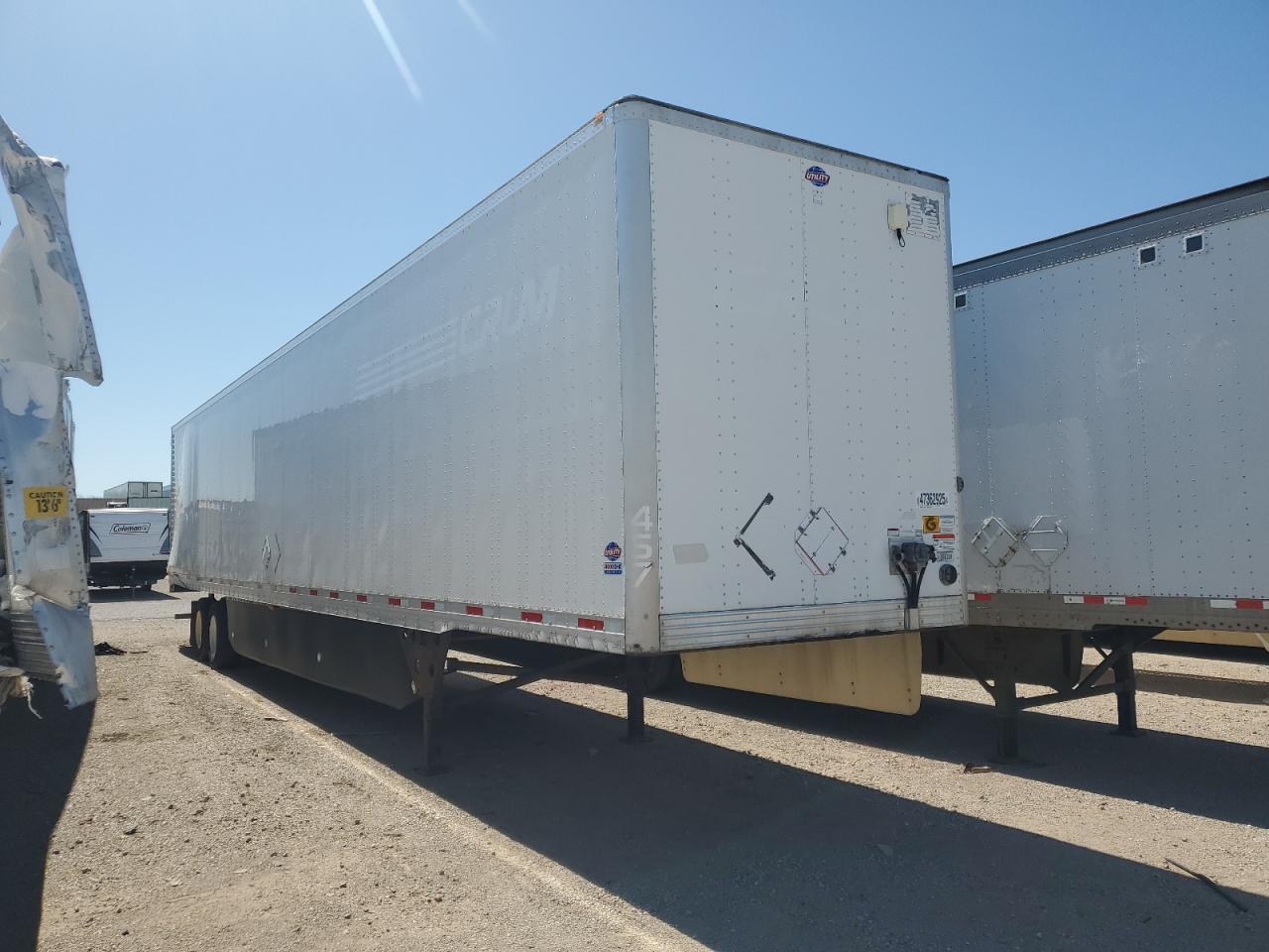 2017 Utility Dry Van Trailer for Sale in Wilmer, TX - Rear End