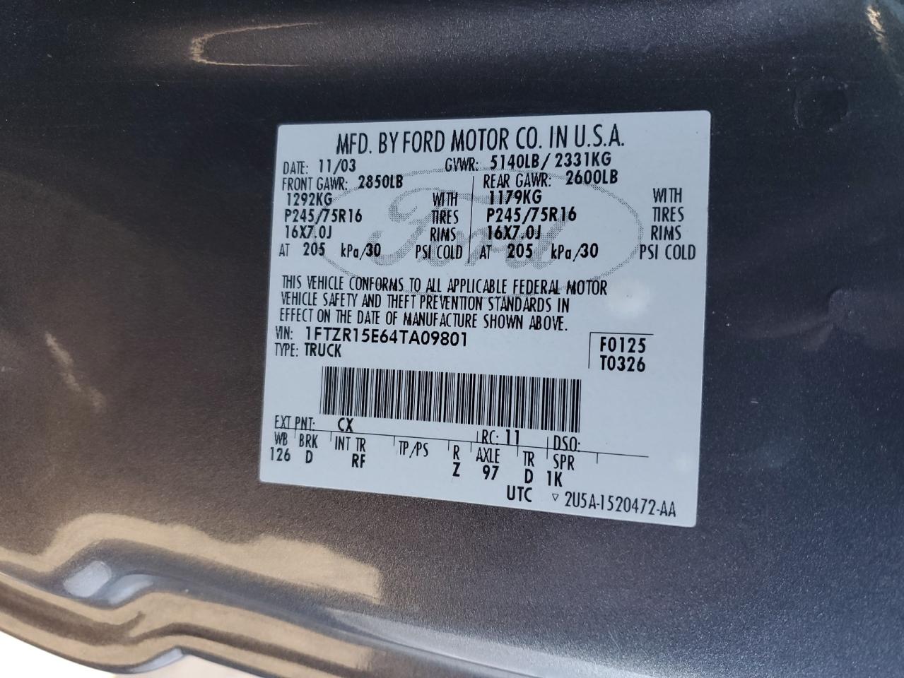2004 Ford Ranger - Image 12