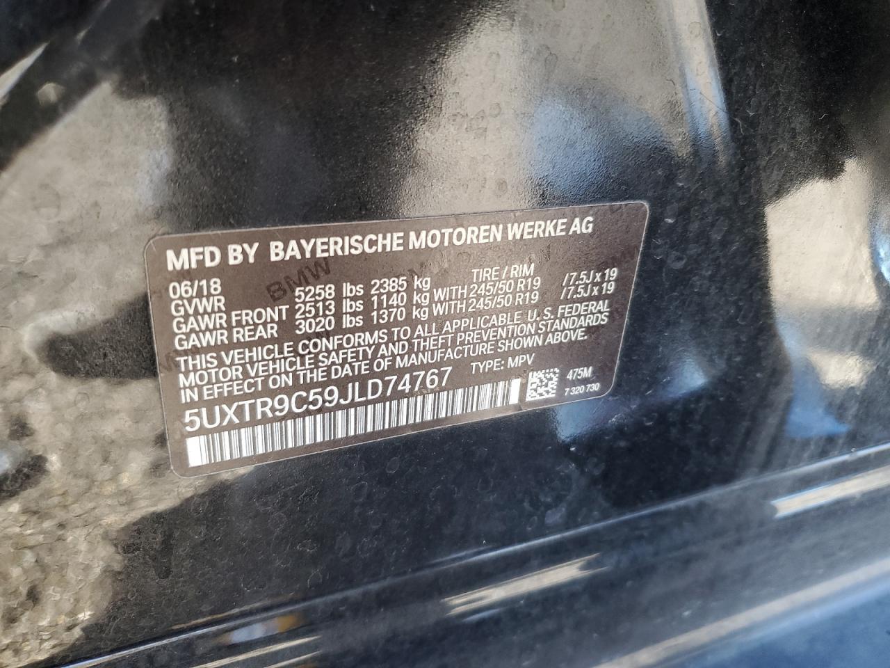 2018 BMW X3 - Image 13