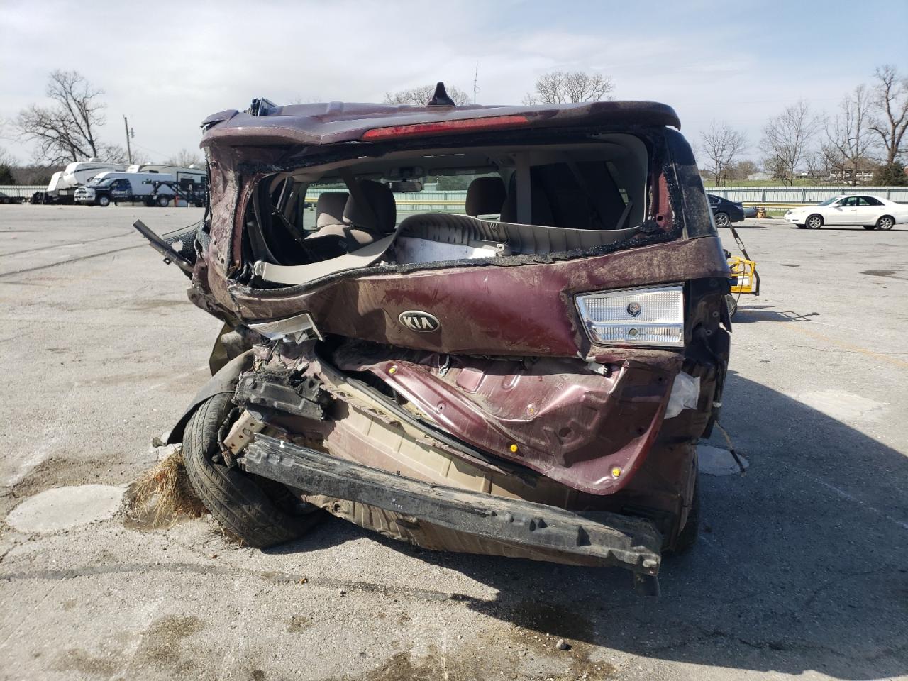 2015 Kia Sedona Lx VIN: KNDMB5C12F6058887 Lot: 49996485