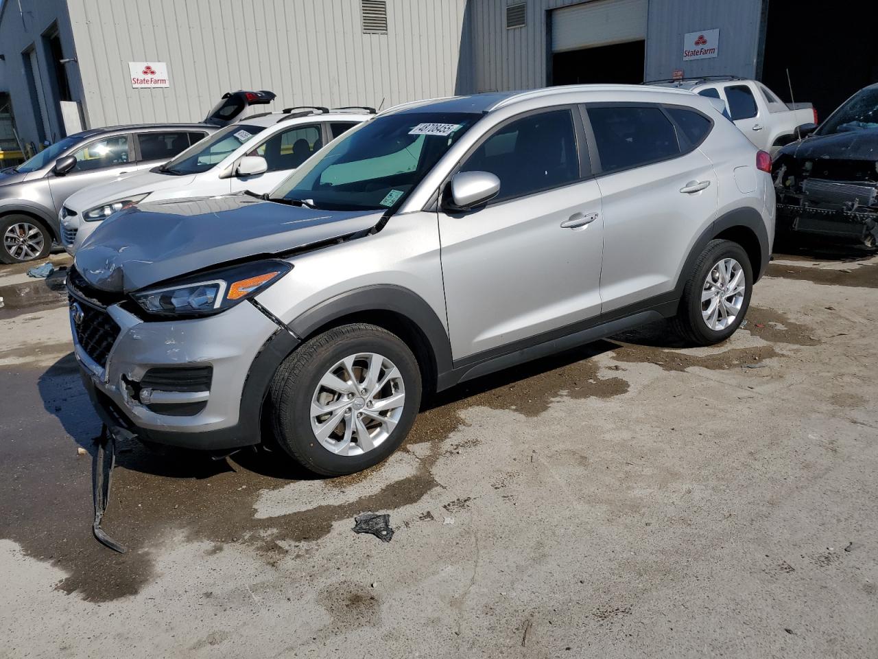 2021 Hyundai Tucson Limited на продаже в New Orleans, LA - Front End