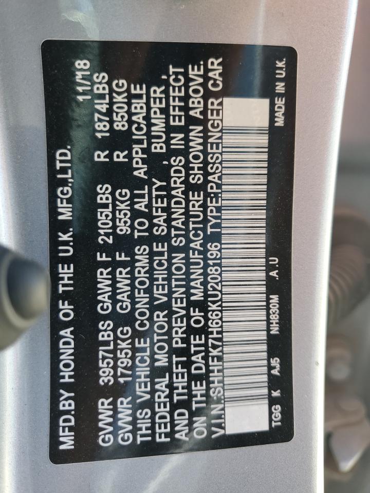 2019 Honda Civic - Image 12