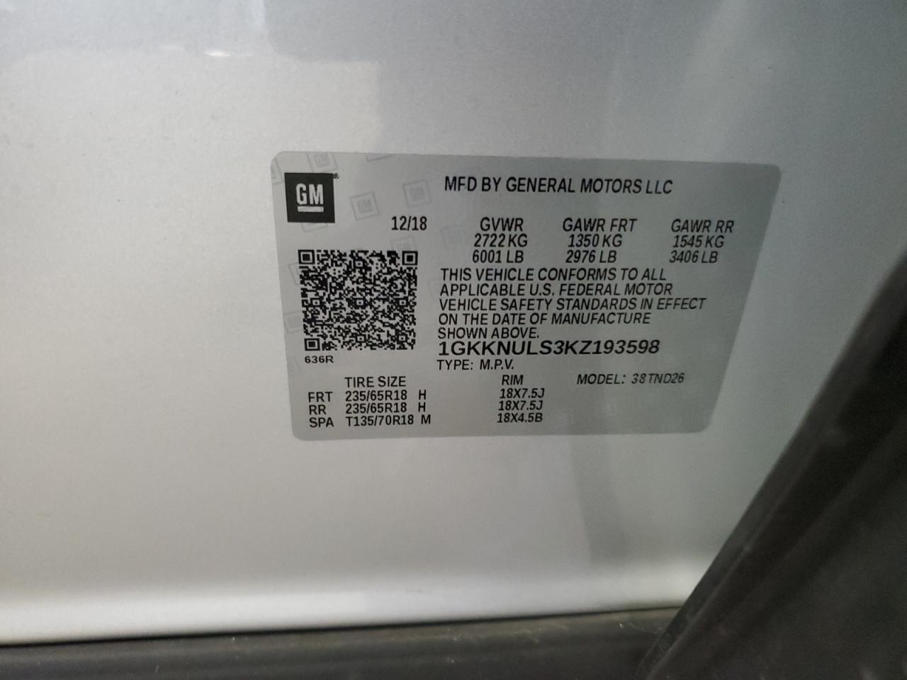 2019 GMC Acadia - Image 12