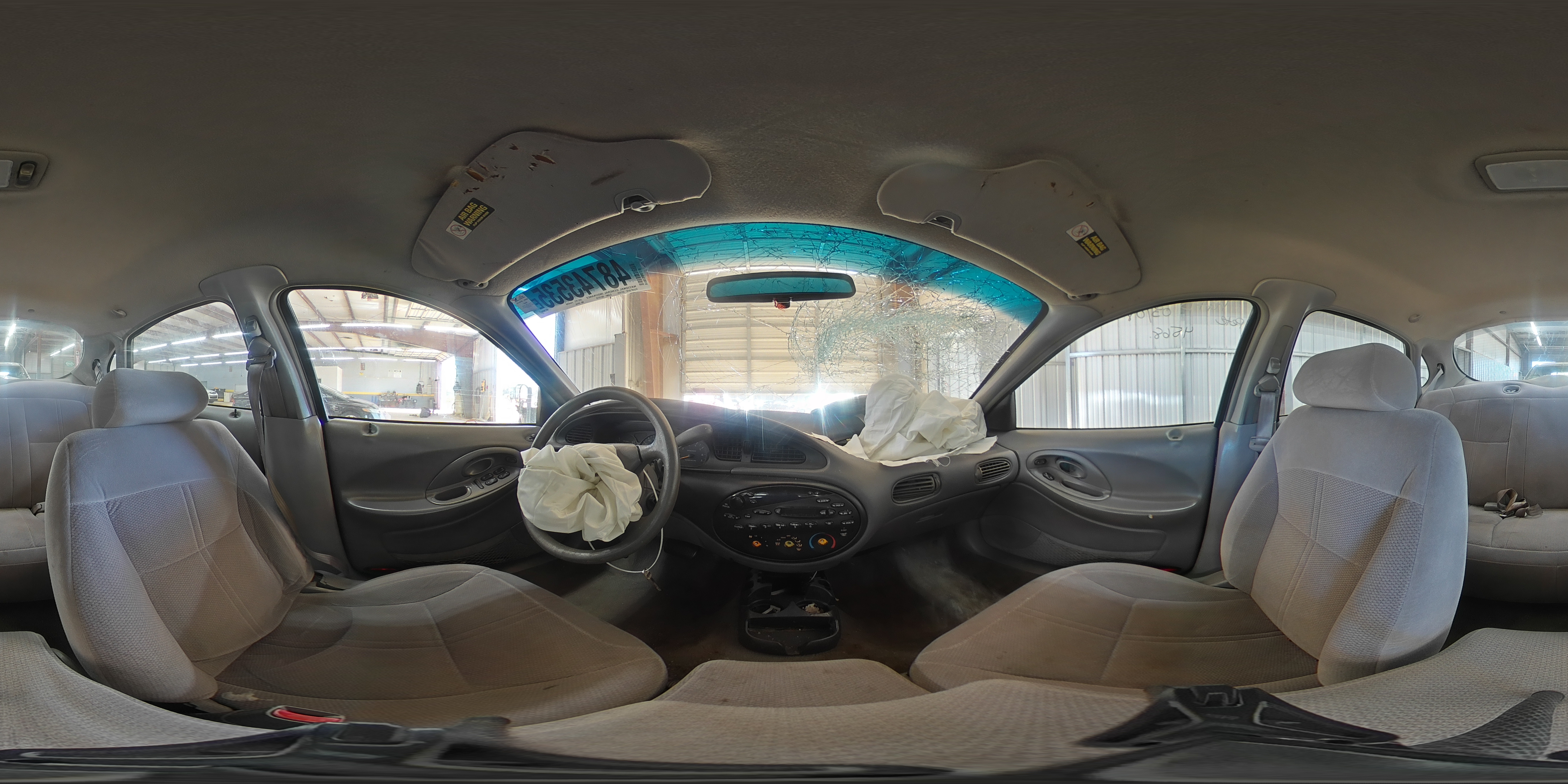 1998 Ford Taurus Lx VIN: 1FAFP52U9WA124568 Lot: 48743535