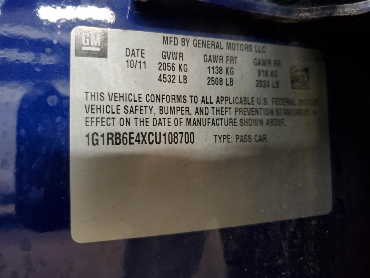 2012 Chevrolet Volt - Image 12