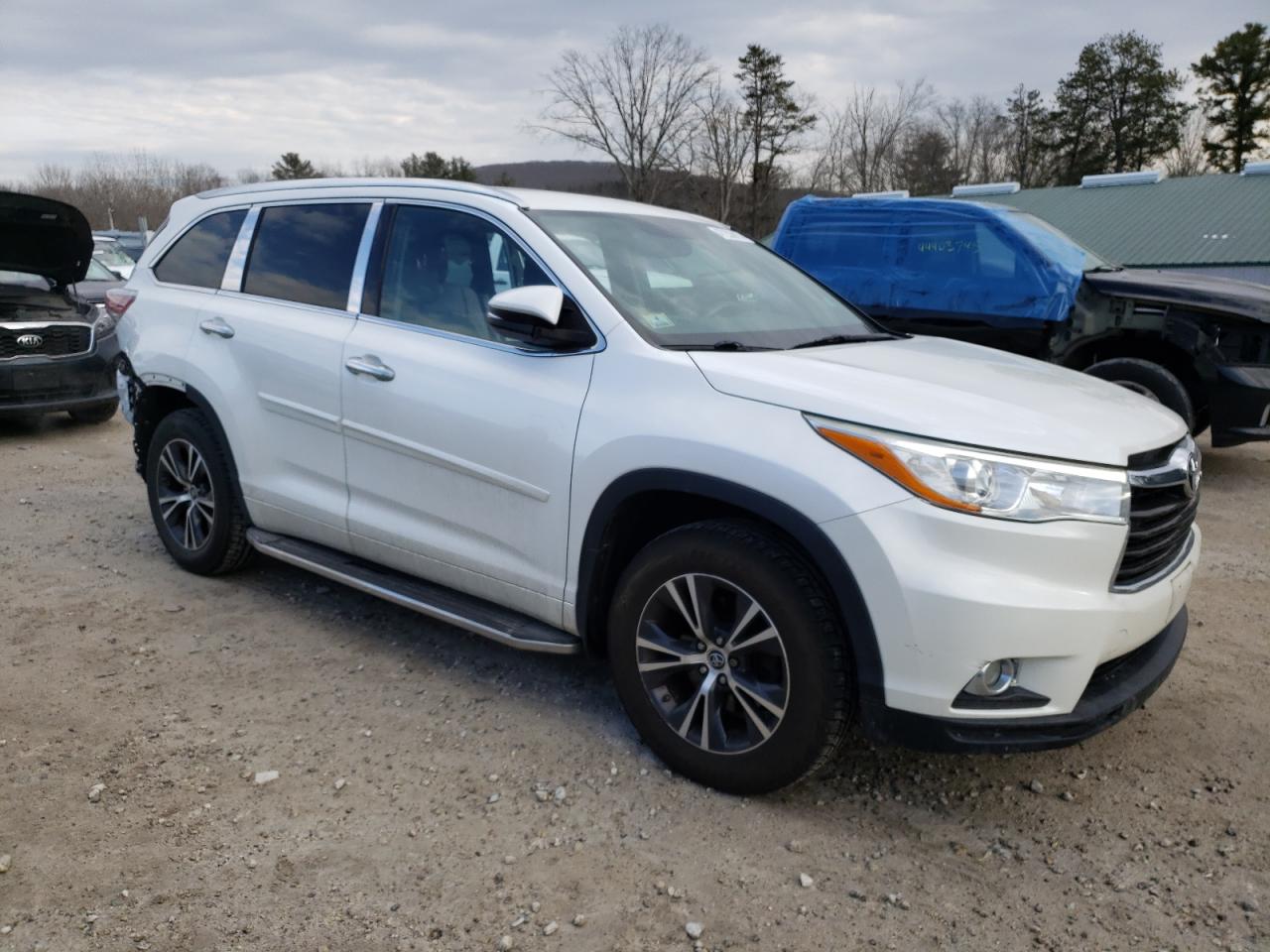 5TDJKRFH1GS291549 TOYOTA HIGHLANDER 2016