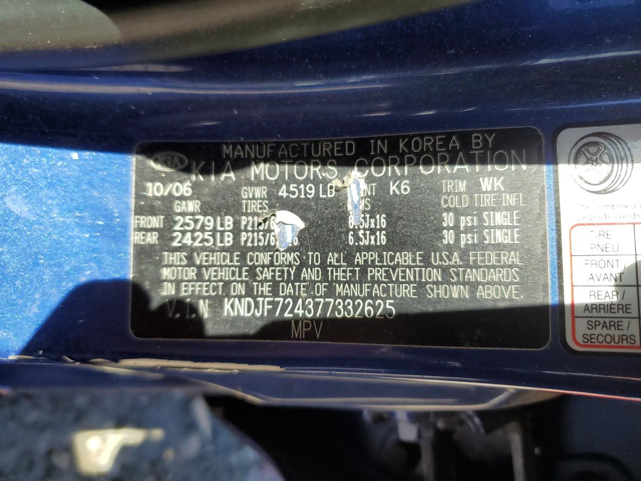 2007 Kia Sportage - Image 13