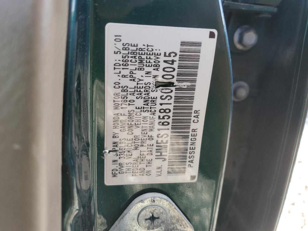 2001 Honda Civic - Image 14