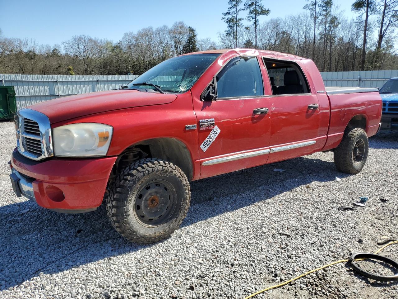 2007 Dodge Ram 2500 იყიდება Augusta-ში, GA - Top/Roof