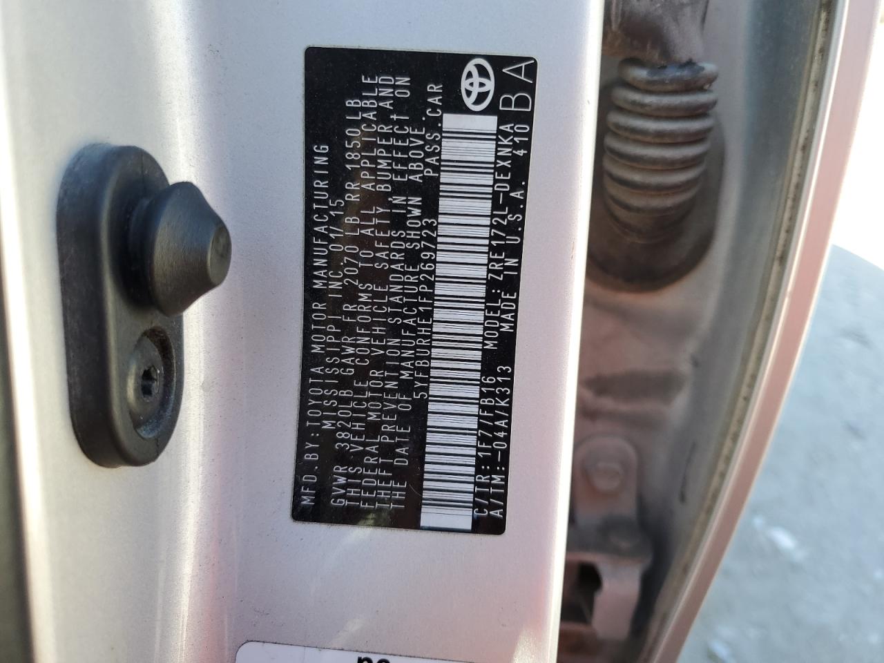 2015 Toyota Corolla - Image 12