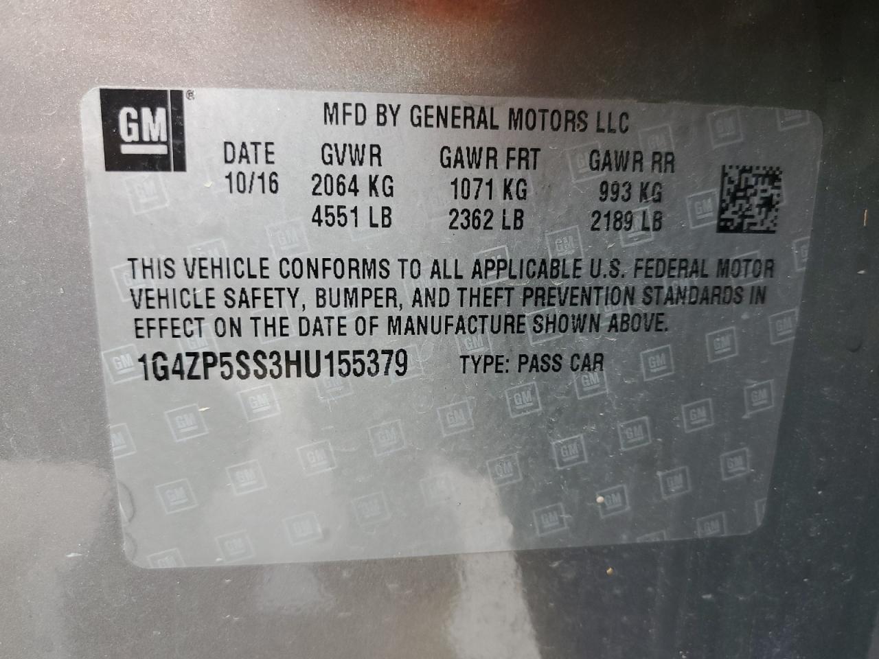 2017 Buick LaCrosse - Image 12