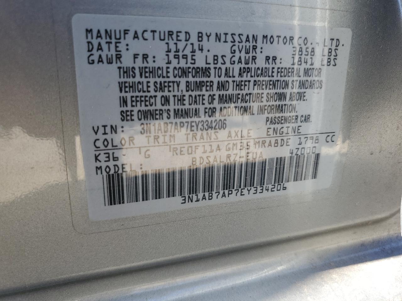 2014 Nissan Sentra - Image 14