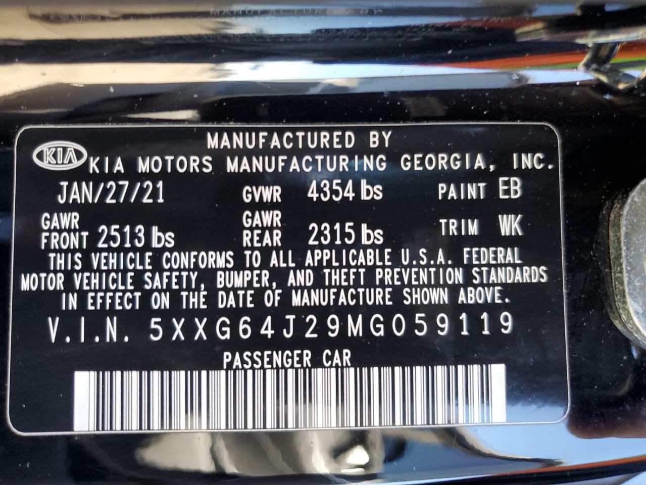 2021 Kia K5 - Image 14