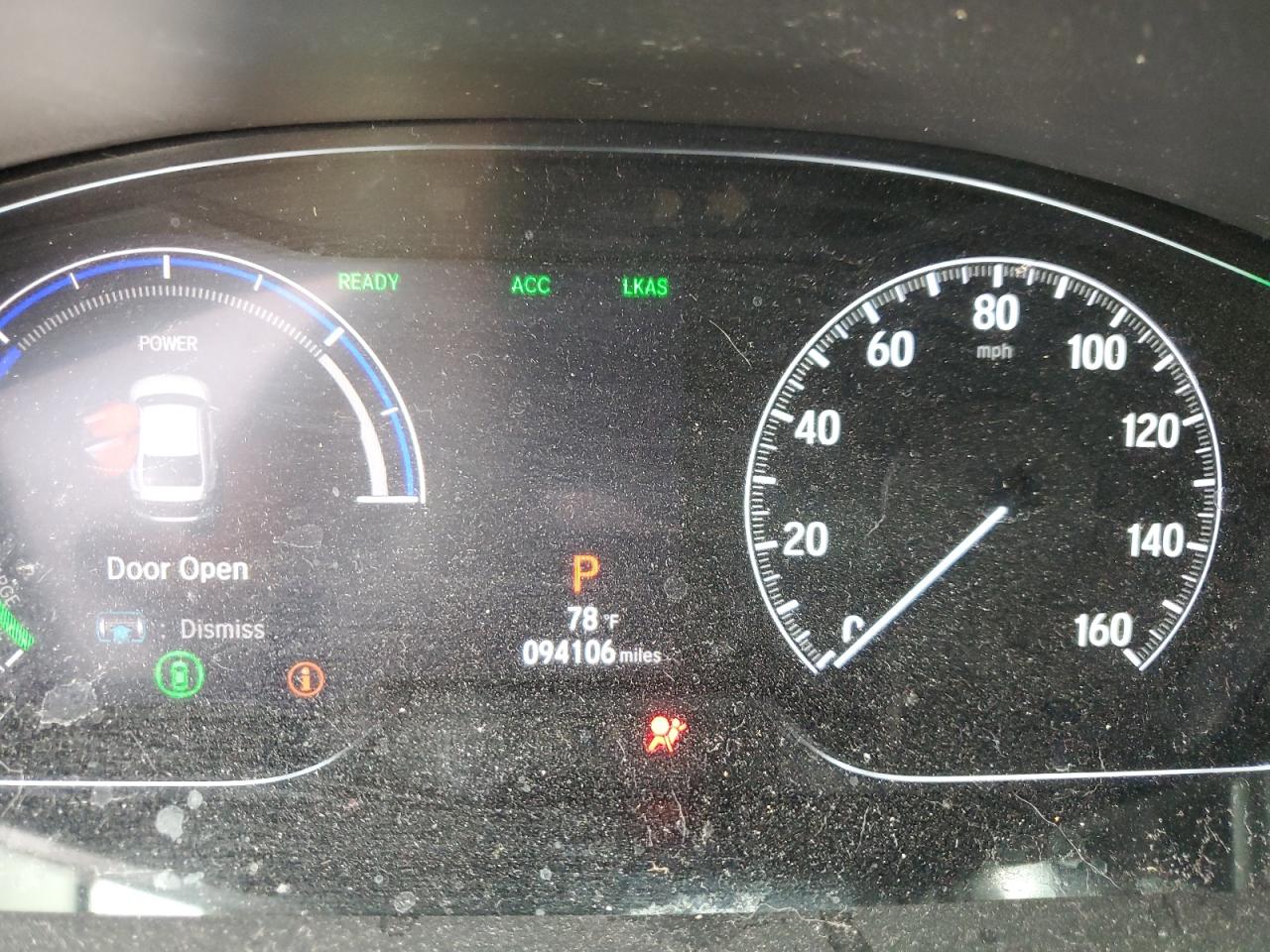 19XZE4F58KE030456 HONDA INSIGHT 2019