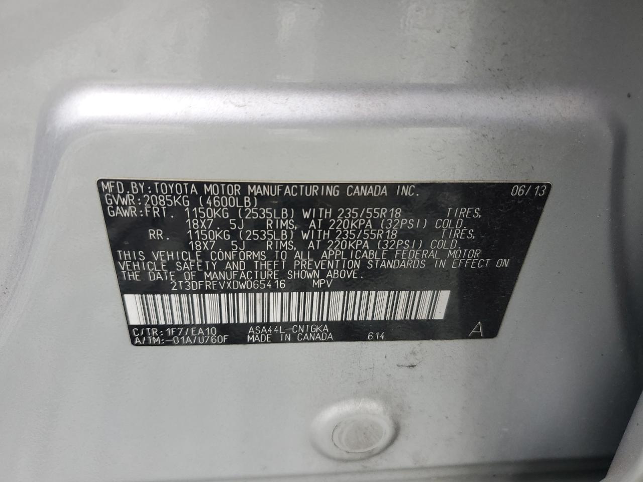 2013 Toyota RAV 4 - Image 15