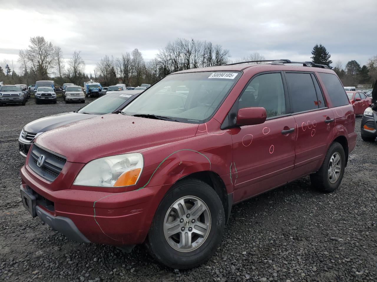 2005 Honda Pilot Ex en Venta en Portland, OR - Undercarriage