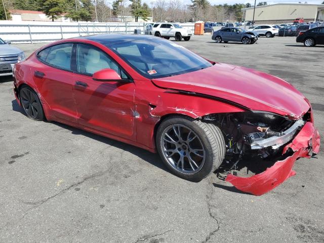 TESLA MODEL S 2022 Красный