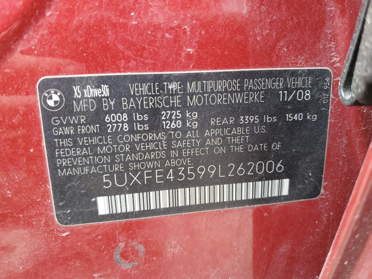 2009 BMW X5 - Image 13
