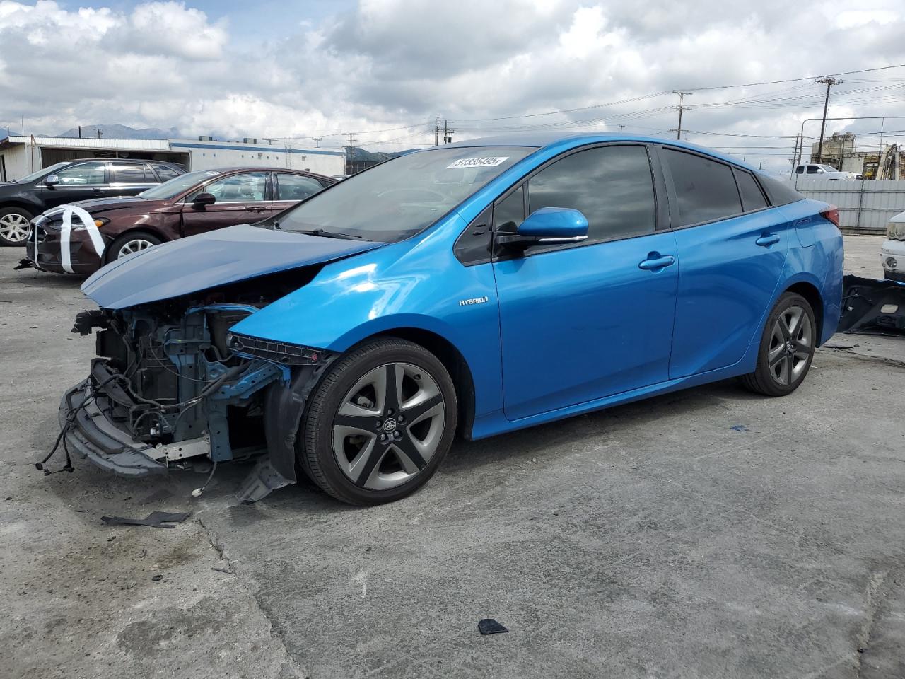 2020 Toyota Prius L de vânzare în Sun Valley, CA - Front End