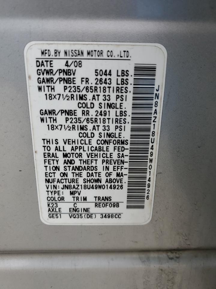 2009 Nissan Murano - Image 13