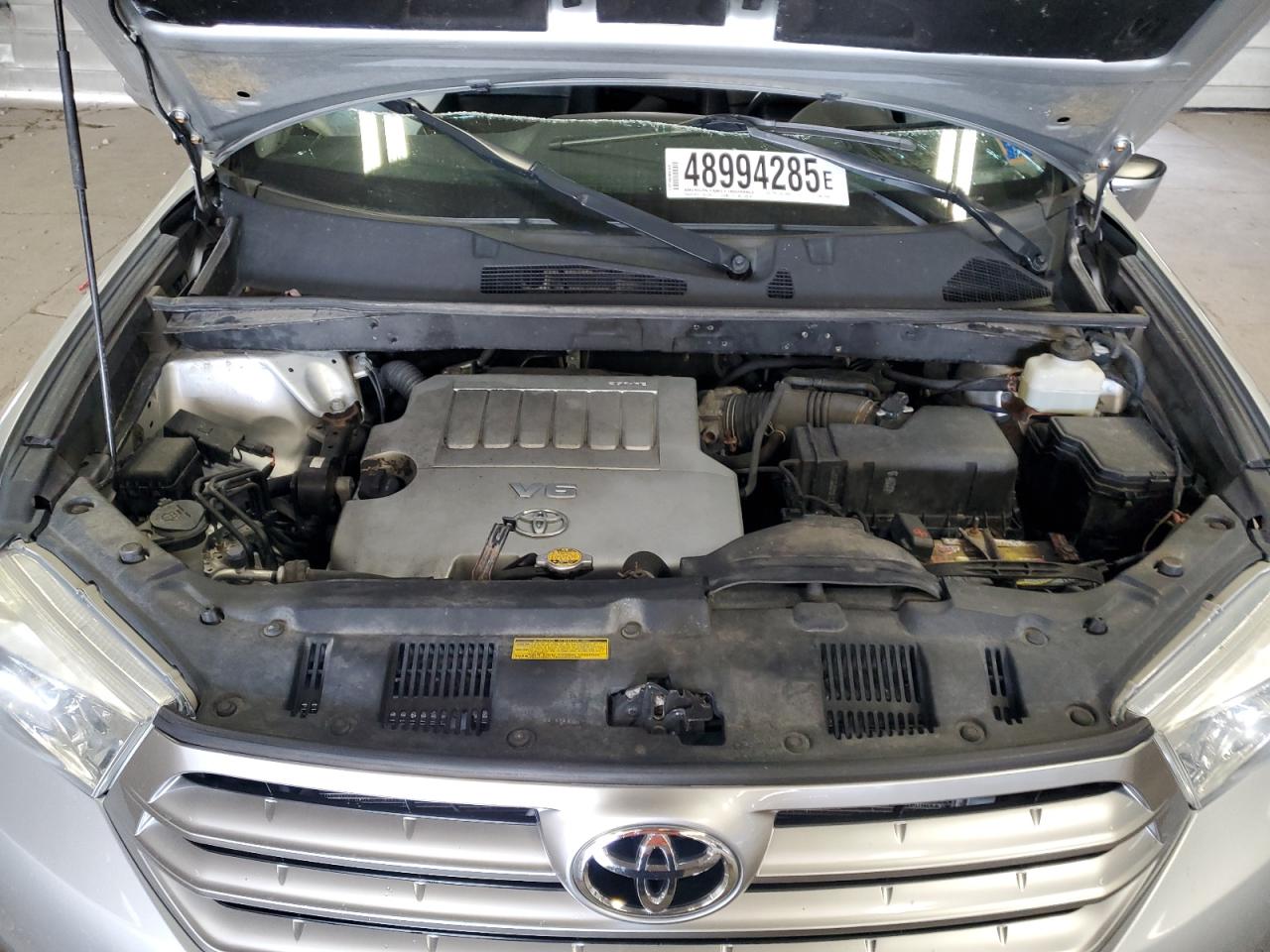 2013 Toyota Highlander Base VIN: 5TDBK3EH5DS253921 Lot: 48994285