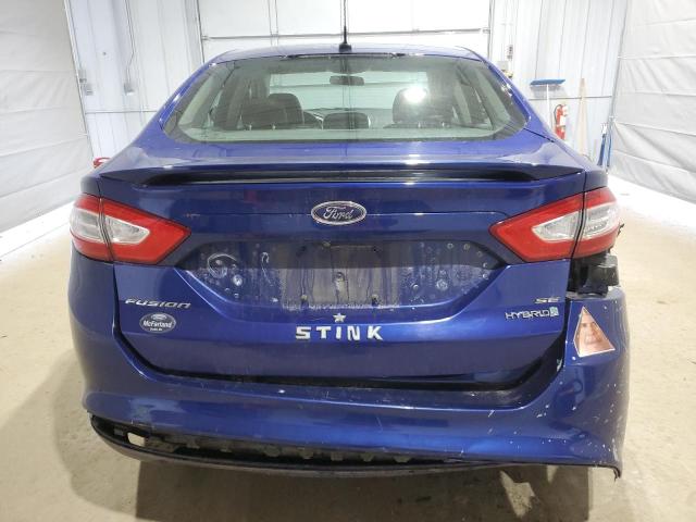  FORD FUSION 2014 Blue