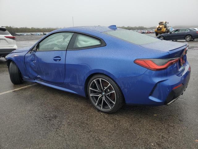  BMW M4 2021 Синий