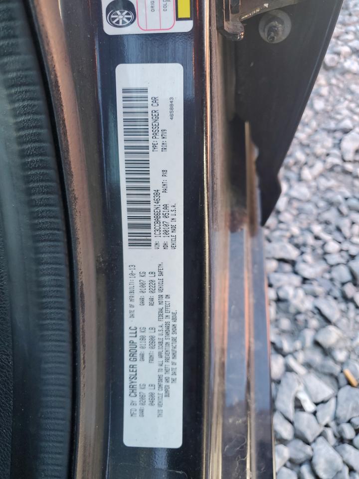 2014 Chrysler 200 Lx VIN: 1C3CCBAB6EN146384 Lot: 64793035