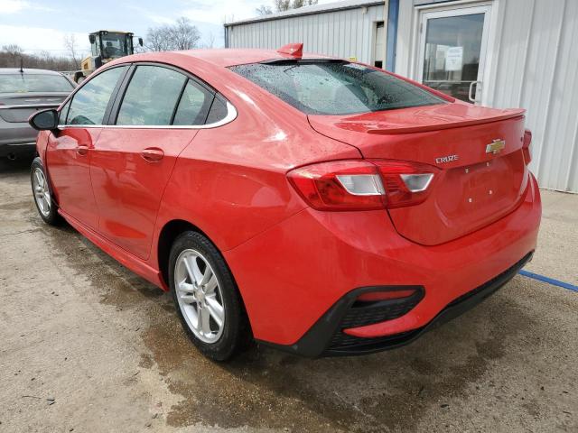  CHEVROLET CRUZE 2017 Красный