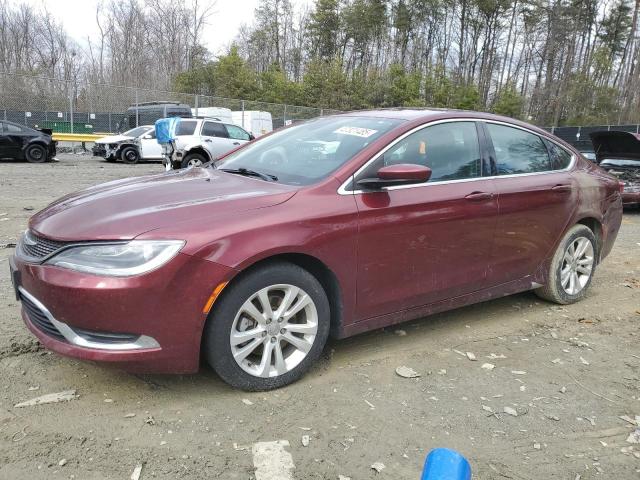 2016 Chrysler 200 Limited за продажба в Waldorf, MD - Minor Dent/Scratches