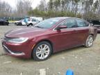 2016 Chrysler 200 Limited за продажба в Waldorf, MD - Minor Dent/Scratches